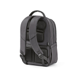 Sac à dos en plastique recyclé résistant à l’eau, idéal pour ordinateur portable 17'' couleur gris foncé deuxième vue