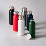 Bouteille isotherme en acier inoxydable recyclé finition mate 530ml