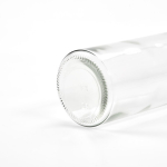 Bouteille en verre avec bouchon à vis argenté antigoutte 510 ml couleur transparent vue détaillée