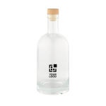 Bouteille en verre avec bouchon hermétique en bois 780ml vue principale