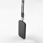 Câble de charge USB-C 60W avec alliage de zinc et lanière réglable pour téléphone couleur noir troisième vue