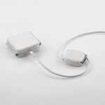 Kit de charge rapide et de transfert de données magnétique avec USB-C et 60W couleur blanc deuxième vue