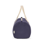 Sac de sport idéal pour la salle de sport en tissu écologique 30L couleur bleu marine deuxième vue