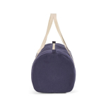 Sac de sport idéal pour la salle de sport en tissu écologique 30L couleur bleu marine troisième vue