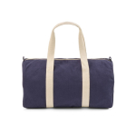 Sac de sport idéal pour la salle de sport en tissu écologique 30L couleur bleu marine vue arrière