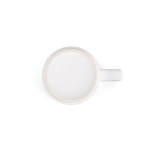 Mug en céramique à surface lisse et finition mate 260ml couleur blanc troisième vue