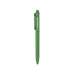 Stylo en plastique recyclé avec clip renforcé et encre bleue vue principale