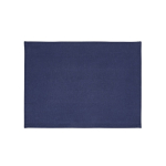 Set de table en toile recyclée 45 x 33 cm et 180 g/m² couleur bleu marine deuxième vue