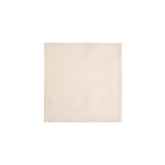 Set de table carré en toile recyclée 30 x 30 cm et 180 g/m2 couleur naturel deuxième vue