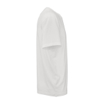 T-shirt unisexe écologique à manches courtes et col rond 140 g/m2 couleur blanc