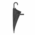 Parapluie en pongé à ouverture automatique et 8 panneaux ø106 couleur noir quatrième vue