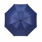 Parapluie en pongé à ouverture automatique et 8 panneaux ø106 couleur bleu marine cinquière vue