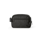 Sac banane imperméable en nylon recyclé avec poche arrière 1,5L couleur noir vue arrière