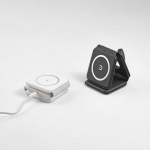 Chargeur sans fil 3 en 1 avec USB-C et charge rapide magnétique 15W