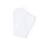 Chaussettes blanches en polyester pour sublimation taille unique L-XL