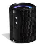Enceinte magnétique amovible Bluetooth avec lumières, étanche 20 W couleur noir