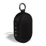 Enceinte Bluetooth avec batterie amovible résistante à l'eau IPX5 6 W couleur noir