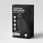 Enceinte Bluetooth avec batterie amovible résistante à l'eau IPX5 6 W couleur noir