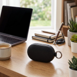 Enceinte Bluetooth avec batterie amovible résistante à l'eau IPX5 6 W couleur noir