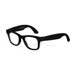 Lunettes IA avec photo, traduction et audio Bluetooth couleur noir