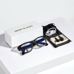 Lunettes IA avec photo, traduction et audio Bluetooth couleur noir