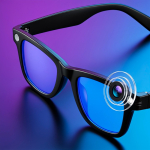 Lunettes IA avec photo, traduction et audio Bluetooth
