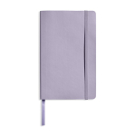 Carnet souple A5 en similicuir à élastique et pages unies couleur violet