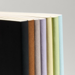Carnet souple A5 en similicuir à élastique et pages unies
