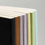 Carnet souple A5 en similicuir à élastique et pages unies