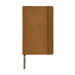 Carnet souple A5 en similicuir à élastique et pages unies