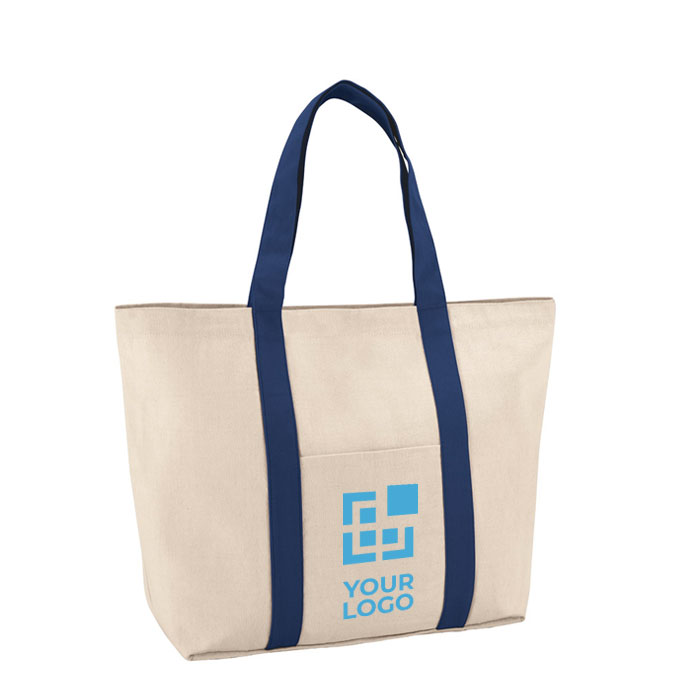 Sac de plage avec poche et fermeture magnétique 280 g/m2 Eco Beach
