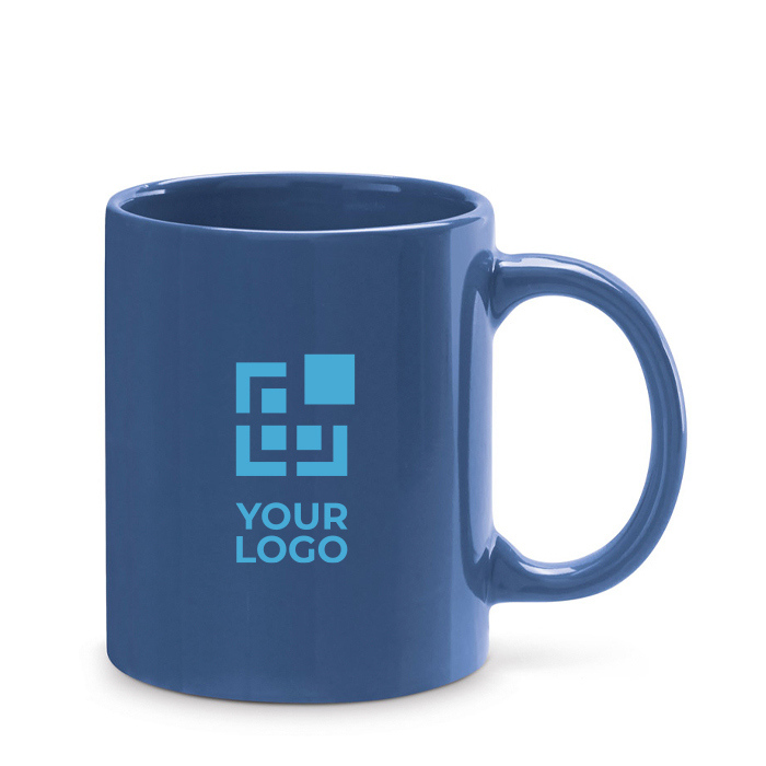Tasses personnalisées colorées en céramique de 350ml Colorful