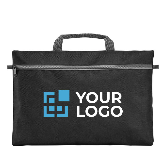 Sac porte-documents personnalisé économique en polyester 600D Basic