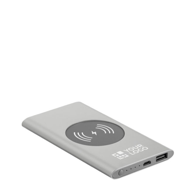 Chargeur sans fil et batterie externe de 4.000 mAh Powercard Chargepad