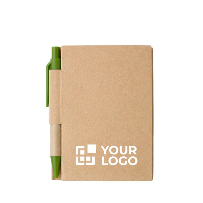Mini carnets recyclés avec stylo A7 avec des pages lignées EcoPocket