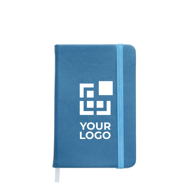 Carnet de poche couverture rigide en similicuir B7 pages rayées Notes