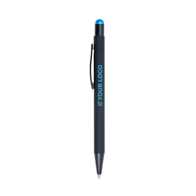 Stylo avec logo gravé au laser avec la couleur du pointeur laser