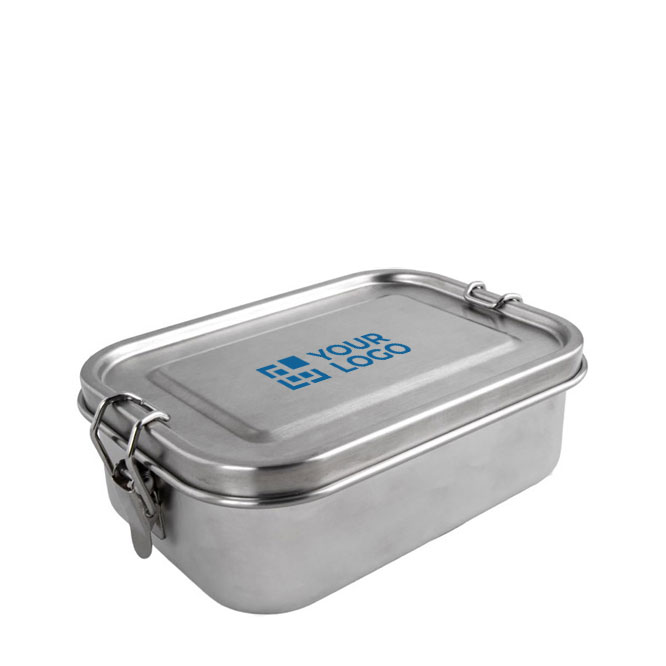 Lunch box en acier inox avec fermoirs anti-fuites 700ml Strong