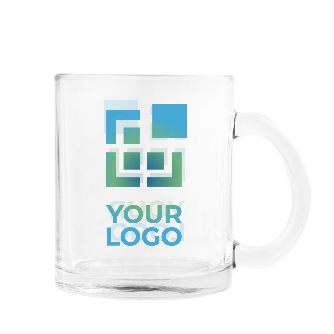 Tasse en verre brillant pour sublimation de 350ml Cristal Sublim