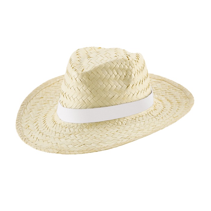 Chapeau de paille avec ruban pour sublimation Beachtime Sublim