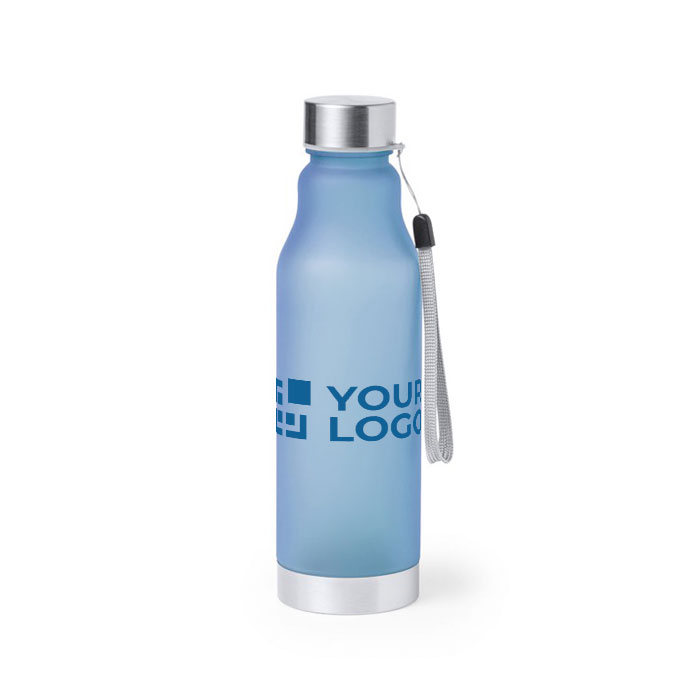 Gourde recyclée avec finition transparente 600ml Iceberg RPET