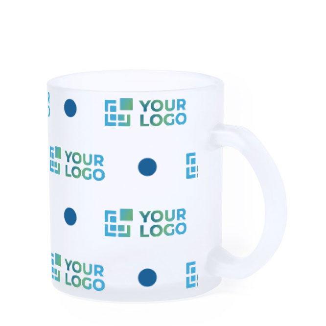 Tasse en verre mat pour impression d'images 300ml Frost Sublim