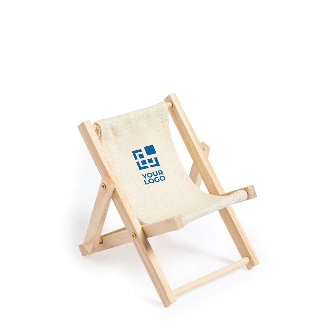 Support pliable de téléphone en forme de chaise longue DeckChair