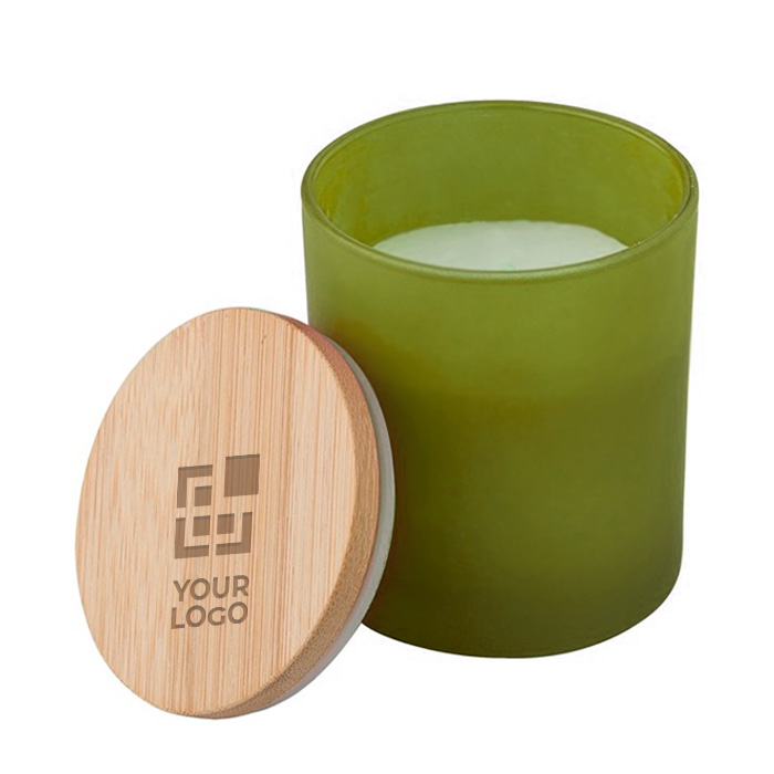 Grande bougie avec couvercle 20 heures de combustion Candlelight Large
