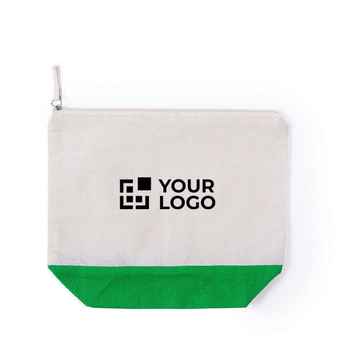 Trousse de toilette personnalisée en coton 340 g/m² Promenade