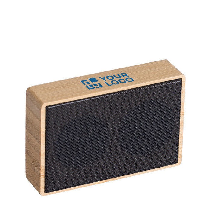 Enceinte sans fil en bambou 5.0 avec chargeur solaire Solar Bamboo