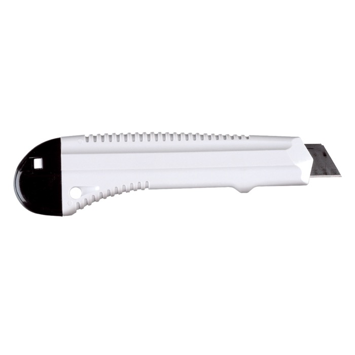 Cutter rétractable en aluminium avec 13 lames en acier au carbone