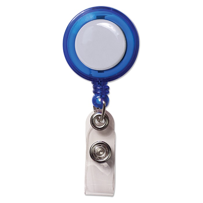 Porte-badge extensible avec logo et clip métallique Extend