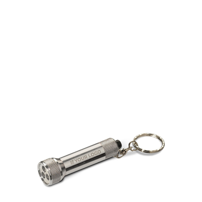 Petit porte-clés original avec lampe de poche en aluminium MiniLight