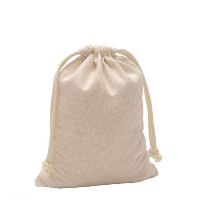 Sac cadeau en coton avec certification OEKO-TEX 10x14 cm